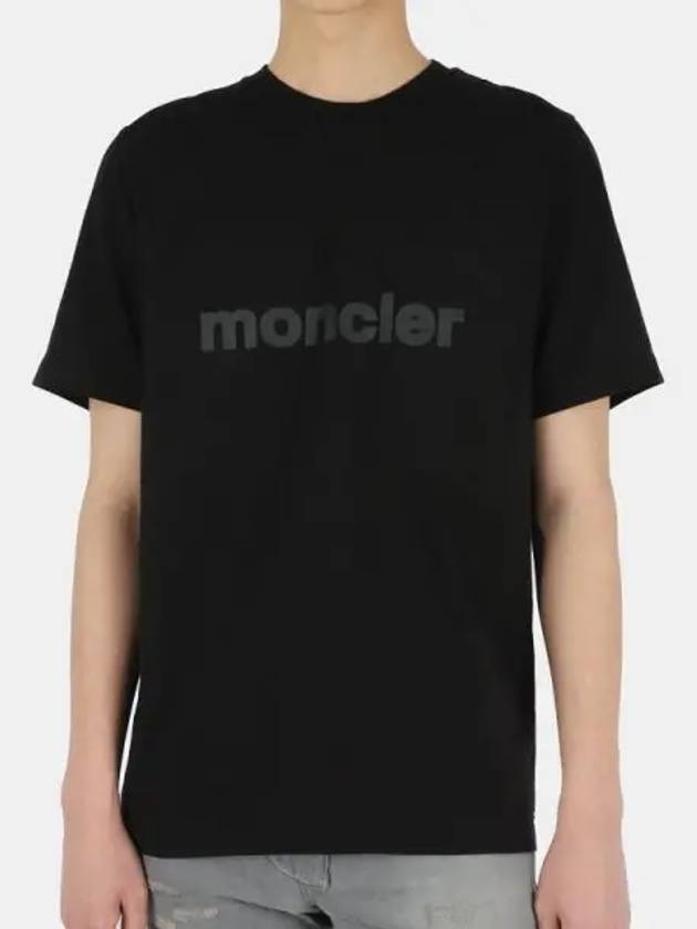 Men s Logo Pocket Short Sleeve Black 8C000 36 829H8 999 1064110 - MONCLER - BALAAN 1