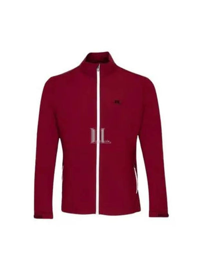 Men's Ash Light Packable Jacket Cabernet - J.LINDEBERG - BALAAN 2