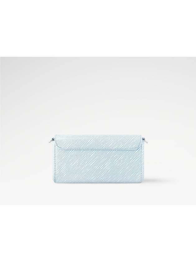 Twist West Pochette Shoulder Bag Luxury Wedding Gift Ice Blue M83478 - LOUIS VUITTON - BALAAN 2