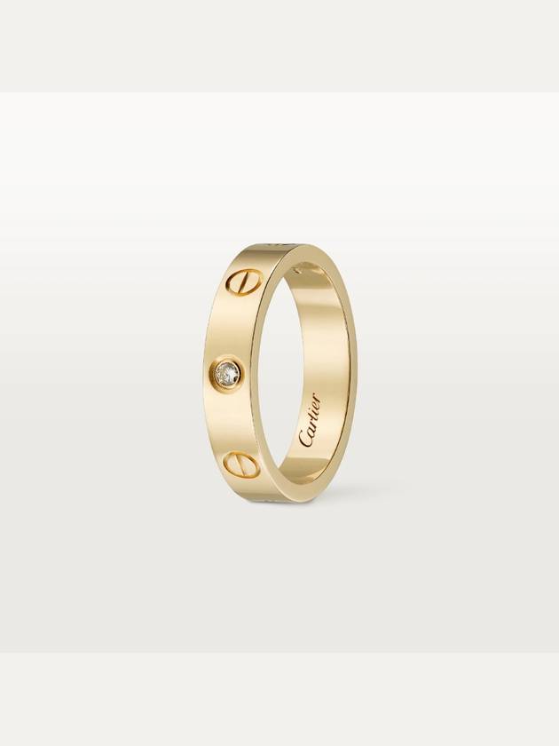 Love Wedding Band Diamond Ring Gold - CARTIER - BALAAN 3