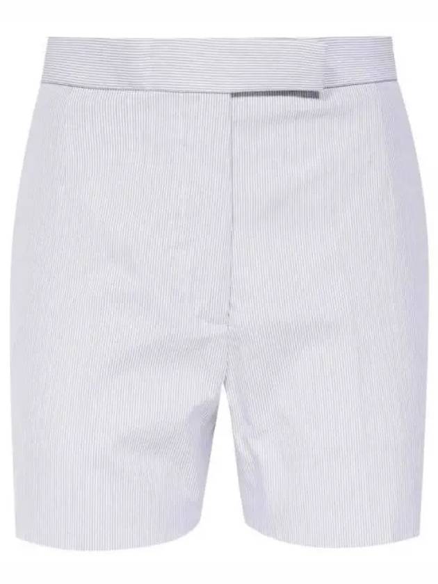 RWB Pinstripe Classic Backstrap Shorts Medium Grey - THOM BROWNE - BALAAN 2