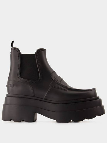 Carter Platform Rain Ankle Boots - Alexander Wang - Gomme - Black - ALEXANDER WANG - BALAAN 1