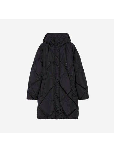 Calerno Water-Repellent Material Taffeta Down Padding Black - WEEKEND MAX MARA - BALAAN 1