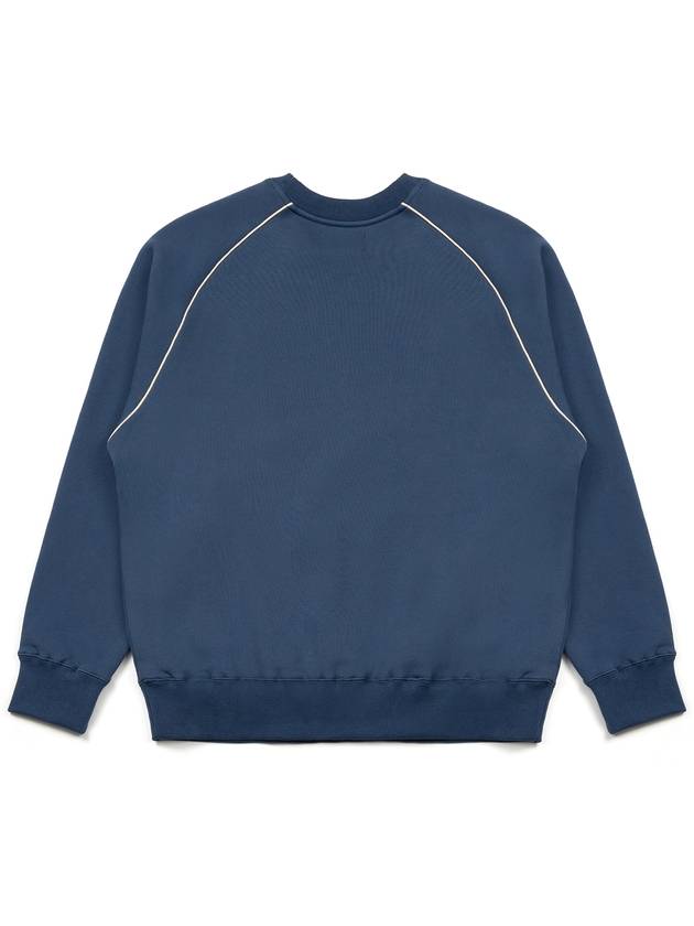 Gwangok Sweatshirt Navy I5WE03NV - IOEDLE - BALAAN 3