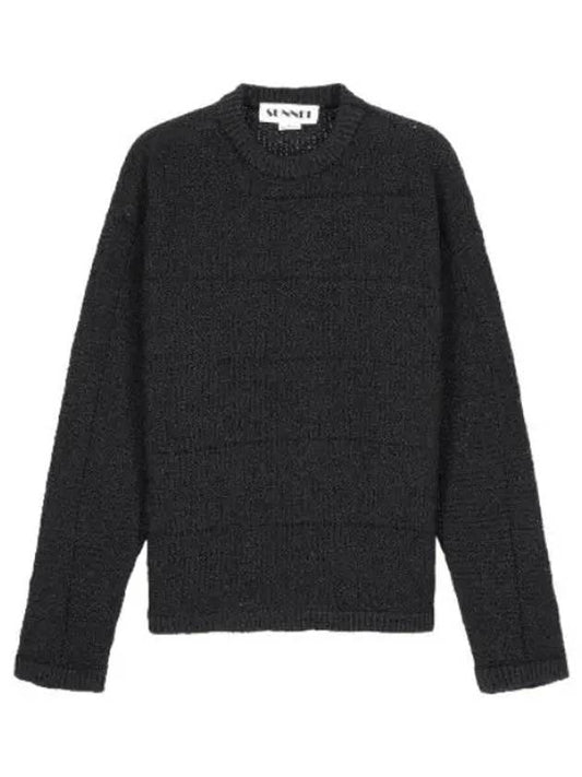 knit jumper black - SUNNEI - BALAAN 1