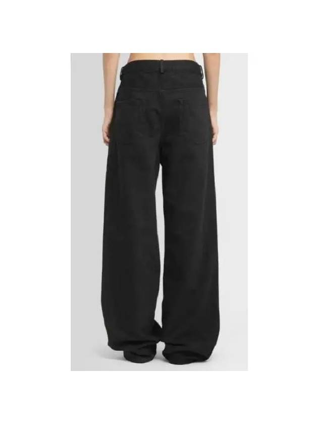 Logo Plaque Drawstring Denim Pants B0010197FA038 099 - ANN DEMEULEMEESTER - BALAAN 3