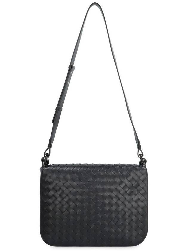 Bottega Veneta Swing Leather Messenger Bag - BOTTEGA VENETA - BALAAN 5