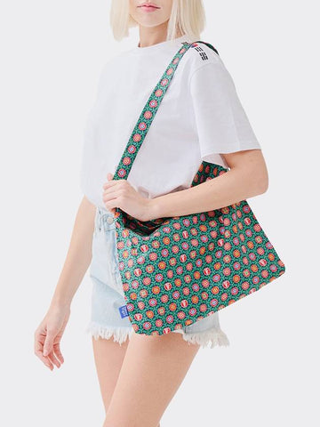 Dancheong pattern eco bag green - TEENYTIGER - BALAAN 1