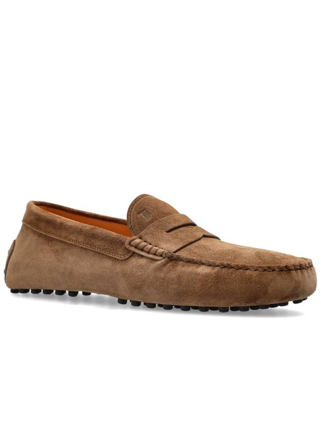 Tod’s Suede Moccasins, Men's, Brown - TOD'S - BALAAN 4