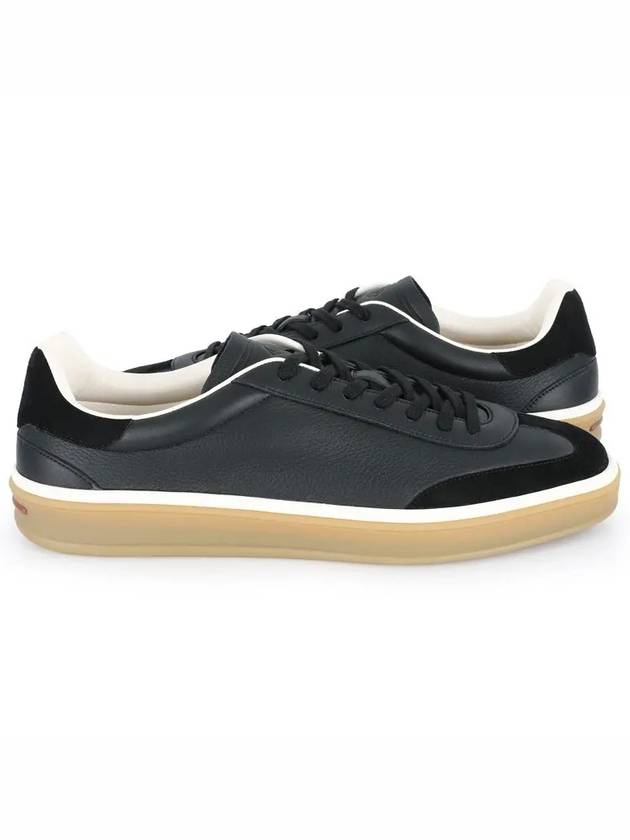 Tennis Walk Low Top Sneakers Black - LORO PIANA - BALAAN 3