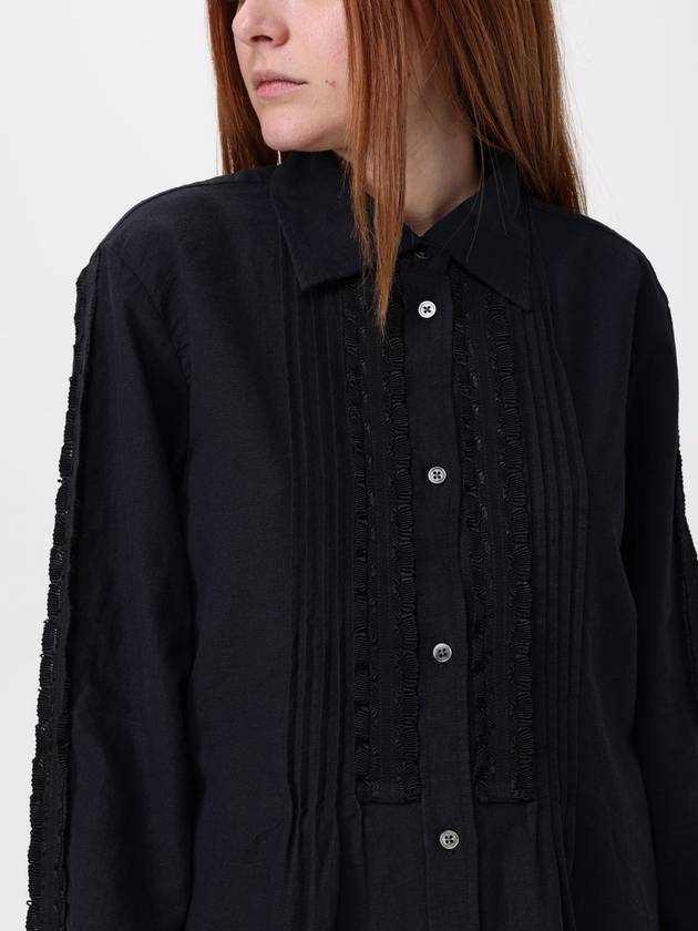 Sincere Pleated Kitchen Weave Shirt Black - OUR LEGACY - BALAAN 5