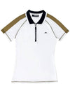 SS Golf Short Sleeve Courtney Polo White - J.LINDEBERG - BALAAN 1