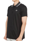 Glen Regular Fit PK Shirt Black - J.LINDEBERG - BALAAN 3