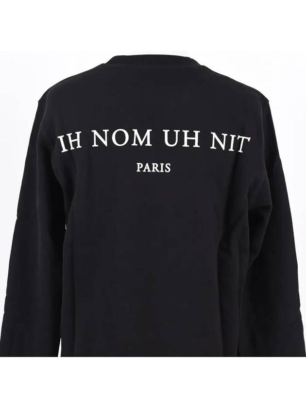 Mask printing sweatshirt black NOM18250 - IH NOM UH NIT - BALAAN 9