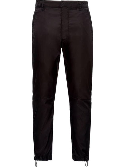 Re-Nylon Straight Pants Black - PRADA - BALAAN 2