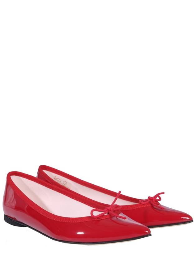 Women's Bridget Flat Shoes Flamy Red - REPETTO - BALAAN 7