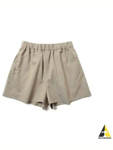 Women s Cotton Silk Shorts Gray A23SP06SB - AURALEE - BALAAN 1