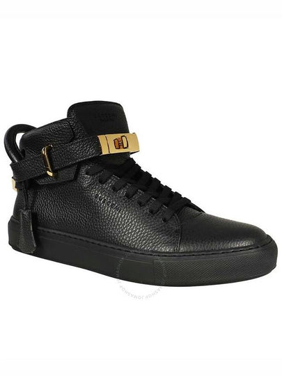 Buscemi Men's Black Alce High-Top Leather Sneakers, Brand Size 41 ( US Size 8 ) - BUSCEMI - BALAAN 2