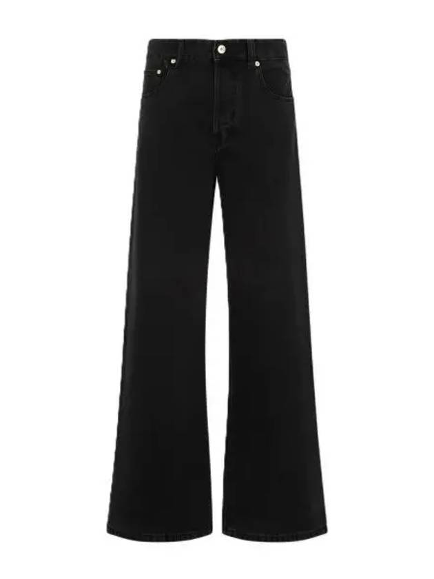 Le De Nimes Large Straight Jeans Black - JACQUEMUS - BALAAN 2