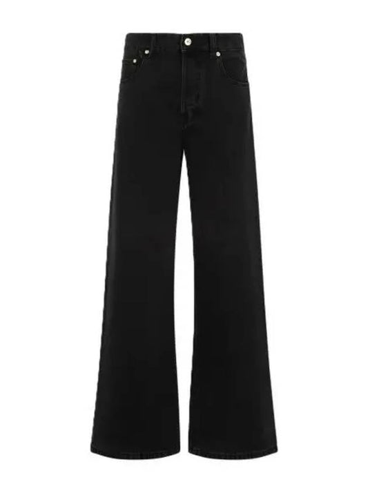 Le De Nimes Large Straight Jeans Black - JACQUEMUS - BALAAN 2