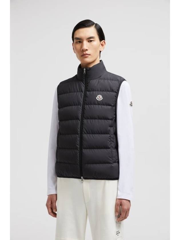 Contrin Down Vest Black - MONCLER - BALAAN 6