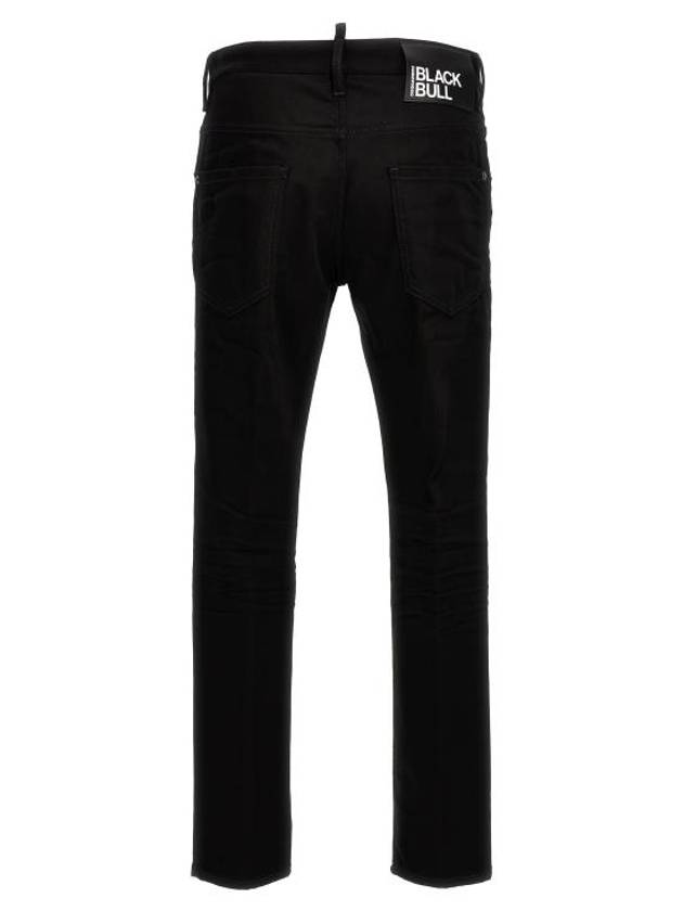 Skater Slim Cut Jeans Black - DSQUARED2 - BALAAN 3