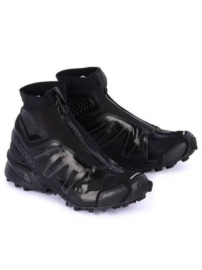 Snowcross High Top Sneakers Black Magnet - SALOMON - BALAAN 2