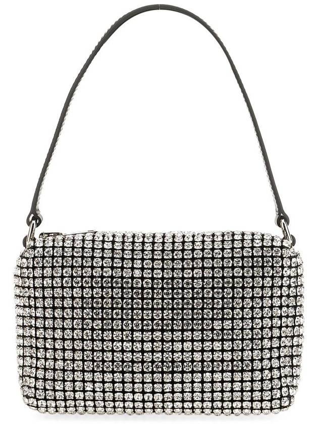 Heiress Crystal Mesh Pouch Bag Black White - ALEXANDER WANG - BALAAN 3