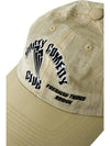 SMILING EYES WAXED CAP BEIGE - FREAKISH BUILDING - BALAAN 5