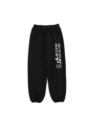 BEYOND THE RETRO TRAINING PANTS BLACK - POLYGRAM - BALAAN 1