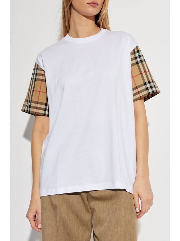 long sleeve t shirt 8073029 CARRICK A1464 MULTICOLOR - BURBERRY - BALAAN 4