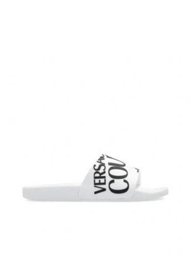 Mule Slippers 76YA3SQ1 71352 003 White - VERSACE - BALAAN 1