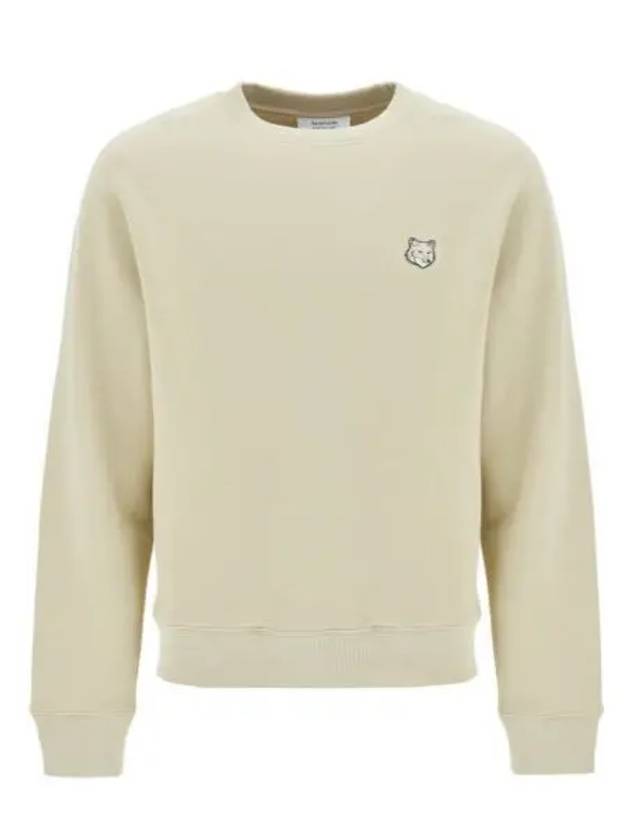 Bold Fox Head Cotton Sweatshirt Ash Tree - MAISON KITSUNE - BALAAN 2