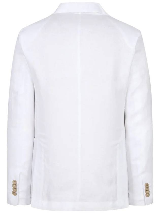 Men's Basic Linen Jacket MMJAN5T60 100 - AT.P.CO - BALAAN 3