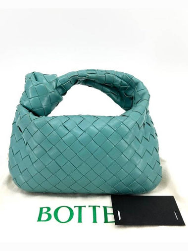 Bottega Veneta Mini Jodie Bag Tote Light Blue - BOTTEGA VENETA - BALAAN 1