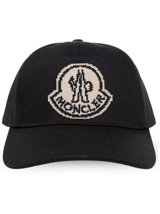 Ball Cap Black 3B000 14 0U162 999 - MONCLER - BALAAN 1