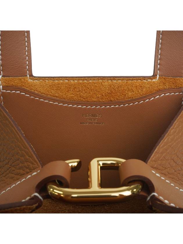 In The Loop 18 Bag Clemence Swift Gold Hardware Gold - HERMES - BALAAN 9