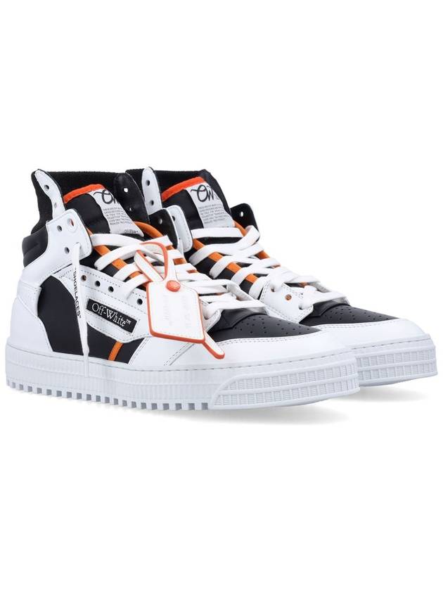 3 0 Off Court Low Top Sneakers Black White - OFF WHITE - BALAAN 3