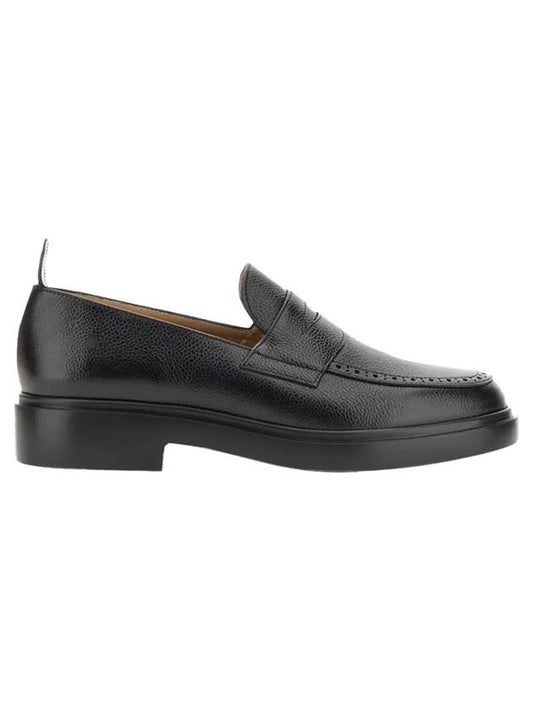 Lightweight Sole Penny Loafer Black - THOM BROWNE - BALAAN 1