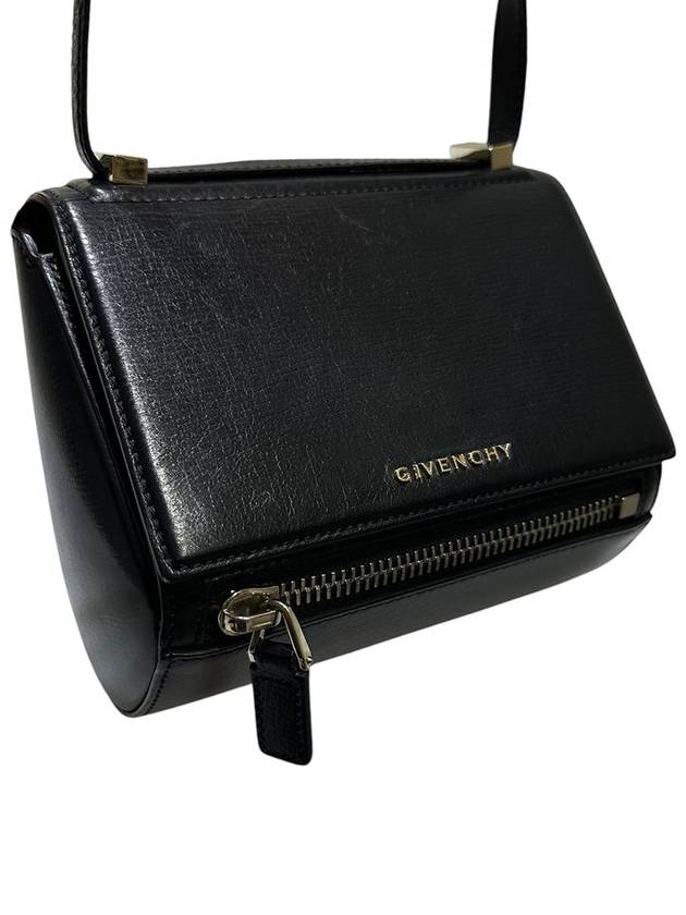 BB05256006 Black Calfskin Pandora Box Mini Cross Bag - GIVENCHY - BALAAN 3