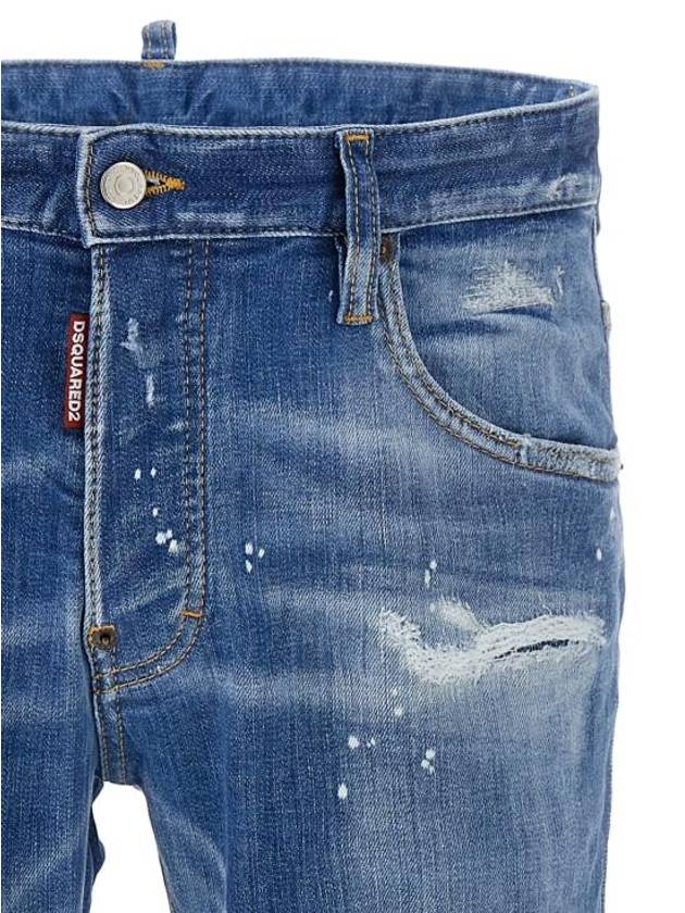 Light Heritage Wash Super Twinky Jeans Navy - DSQUARED2 - BALAAN 4