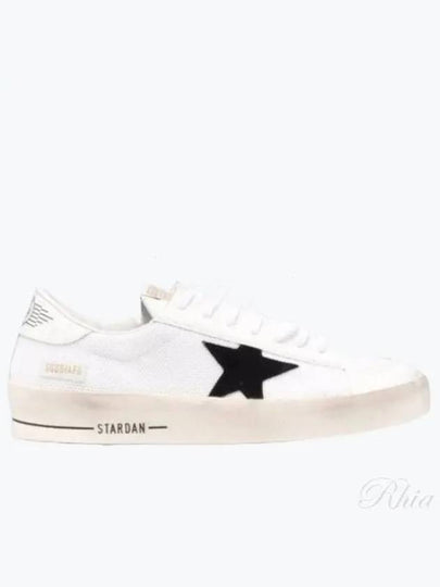 Star Patch Lace Up Low Top Sneakers White - GOLDEN GOOSE - BALAAN 2