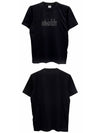 Logo Short Sleeve T-Shirt Black - CP COMPANY - BALAAN 5