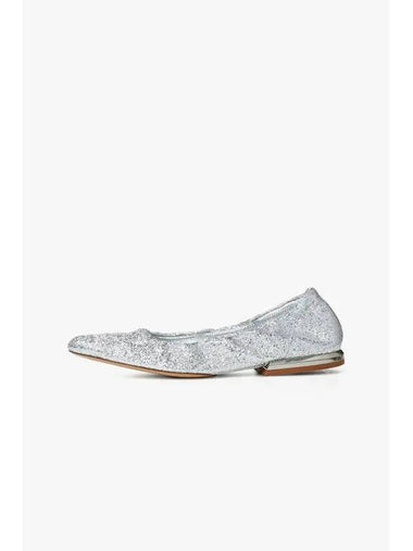 Twinkle ballerina flat shoes silver - DRIES VAN NOTEN - BALAAN 1