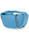 Baby Kush Small Grain Shoulder Bag Blue - BY FAR - BALAAN 3