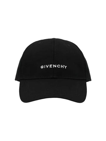 4G Logo Twill Ball Cap Black - GIVENCHY - BALAAN 1