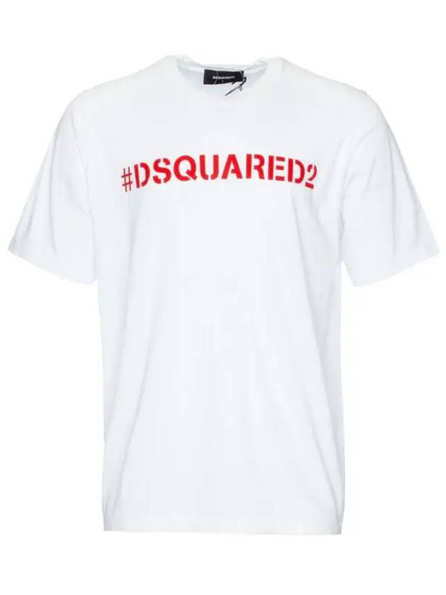 Logo printing short sleeve t-shirt S74GD0535 - DSQUARED2 - BALAAN 5