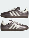 Samba OG Low Top Sneakers Metallic Purple White - ADIDAS - BALAAN 3