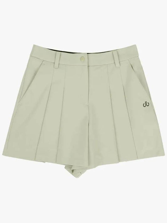 Drew Women s Front Pleated Short Pants DF42PT06 BE - DRUH GOLF - BALAAN 1