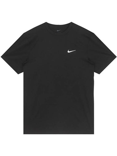 Dri-Fit UV Hyverse Fitness Short Sleeve T-Shirt Black - NIKE - BALAAN 1